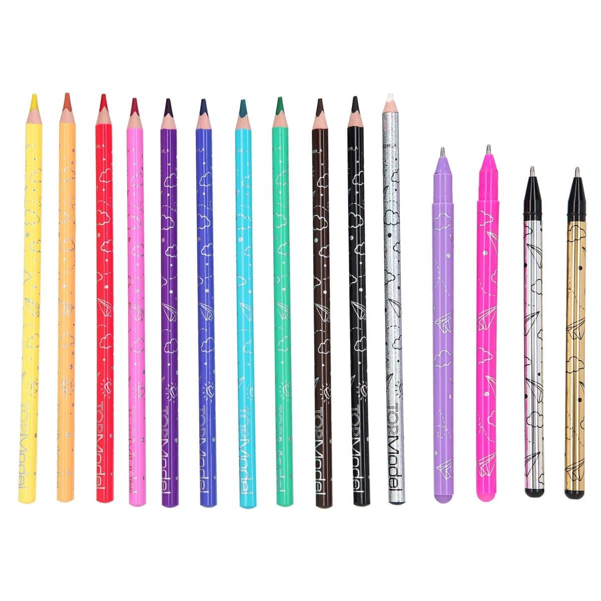 ALBUM AVEC SET DE CRAYONS TopModel – Image 2