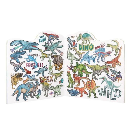 LIVRE DE COLORIAGE FIGURATIF Dino World – Image 2