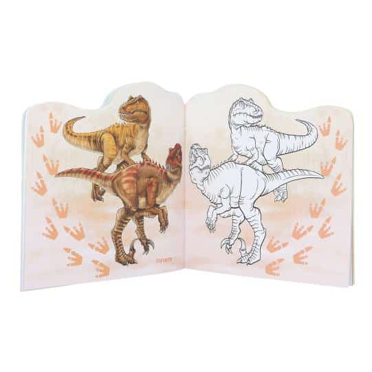 LIVRE DE COLORIAGE FIGURATIF Dino World – Image 3
