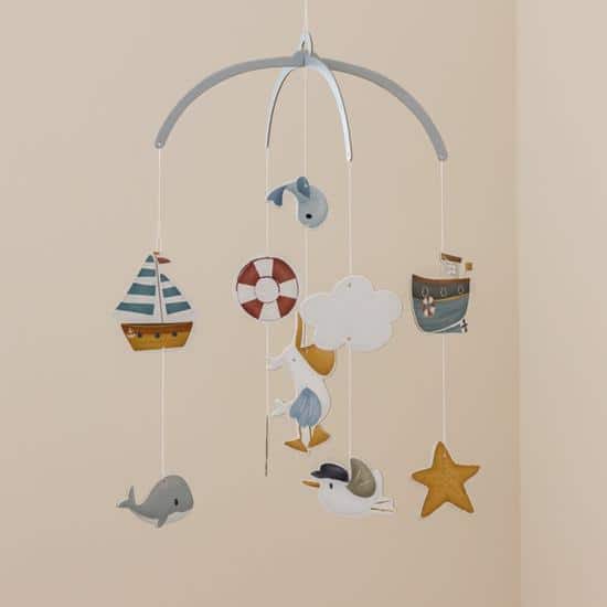 MOBILE POUR BÉBÉ SAILORS BAY Little Dutch