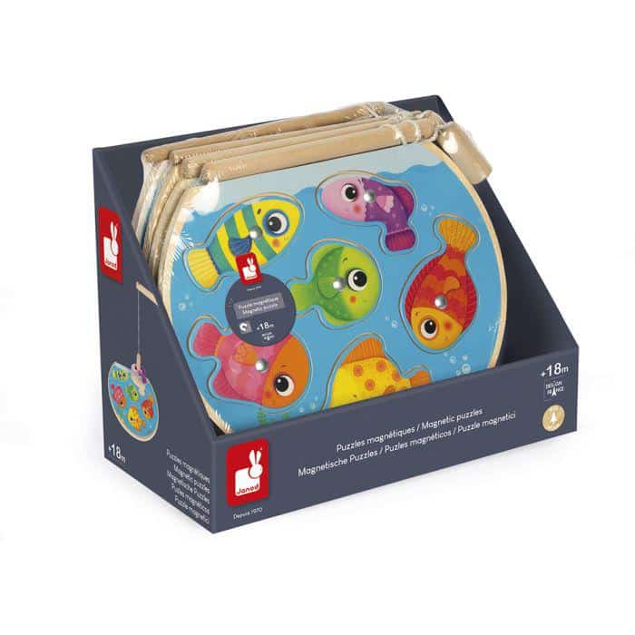 PUZZLE MAGNÉTIQUE POISSONS Janod – Image 3