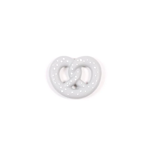 JOUET DE DENTITION BRETZEL GRIS PÂLE