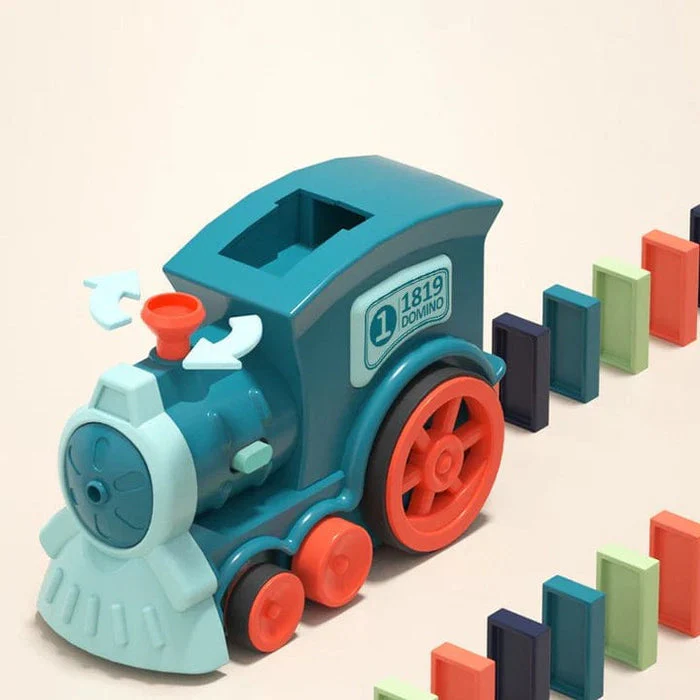 BORAKOM - Train Électrique Domino - Train Domino Automatique - DOMINO TRAIN – Image 6