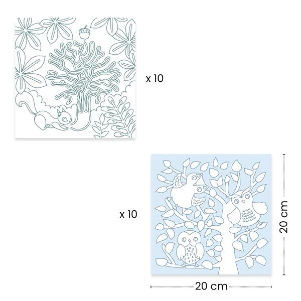 DISTRIBUTEUR DE COLORIAGES "FORÊT" – Image 2