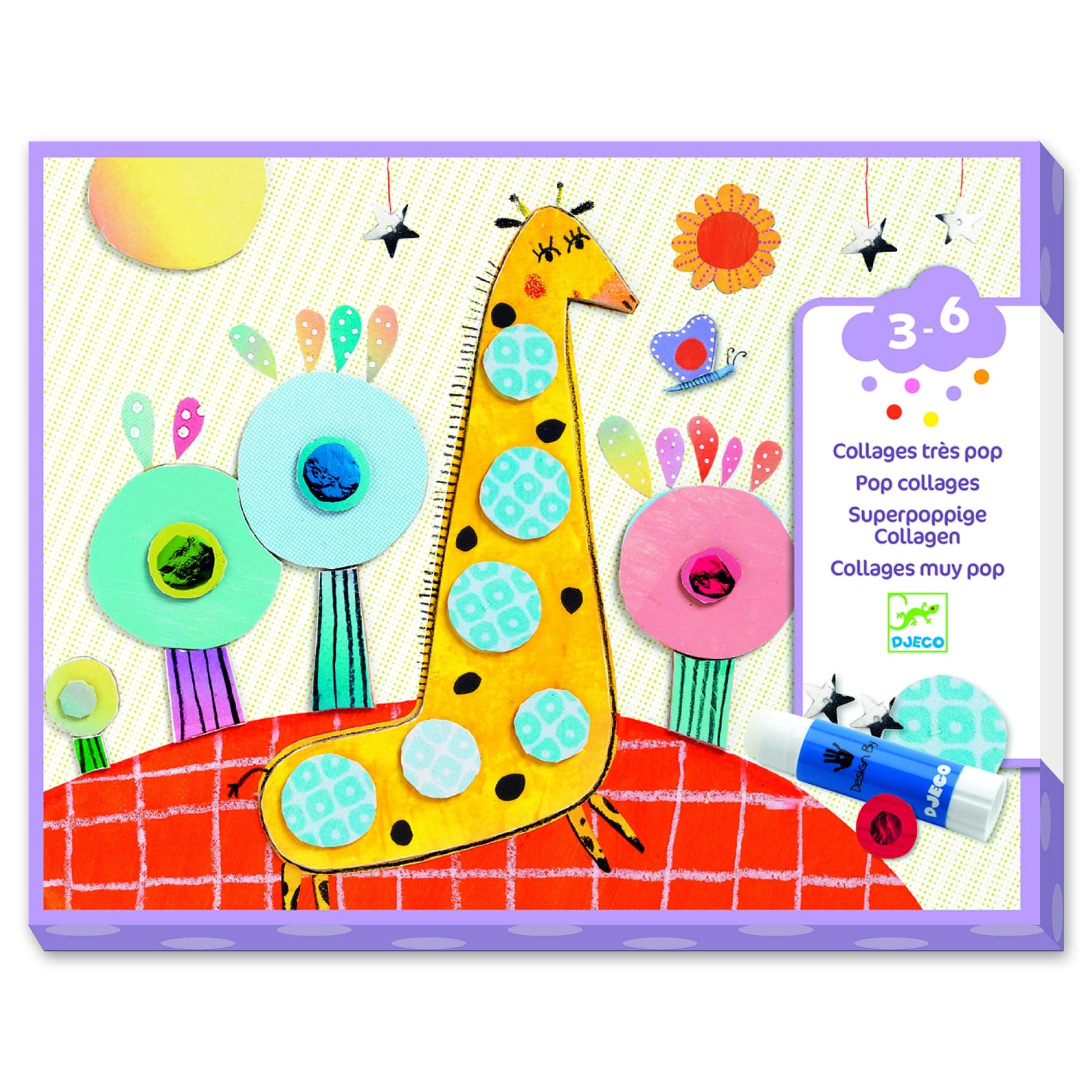 COLLAGES TRÈS POP DJ08666 Djeco