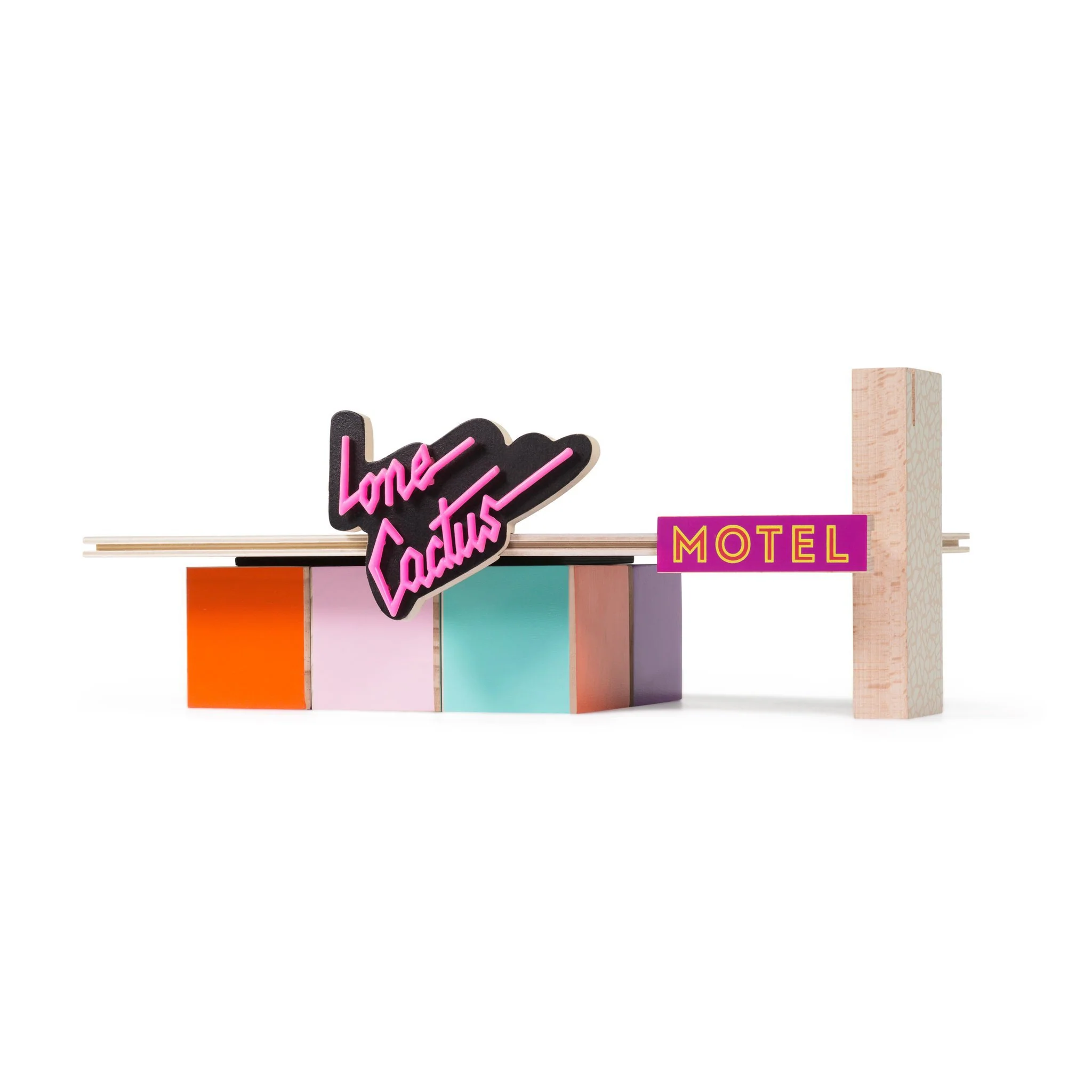 CANDYCAR "LONE CACTUS" MOTEL EN BOIS – Image 2