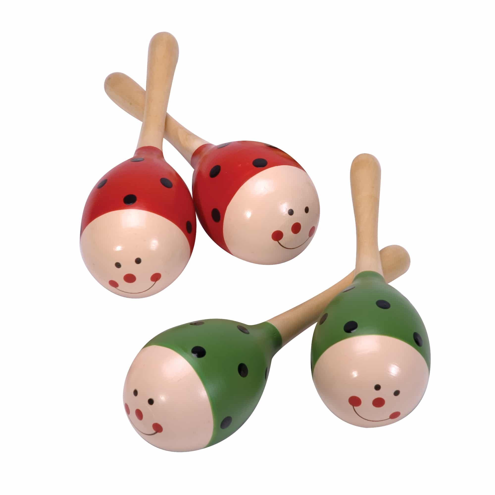 MARACAS EN BOIS "INSECTES"