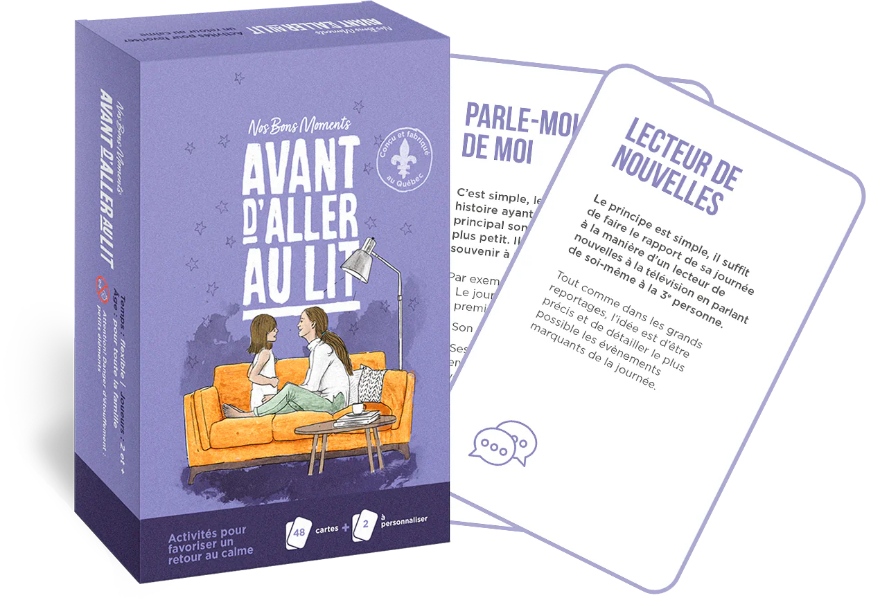 AVANT D'ALLER AU LIT "NOS BONS MOMENTS"