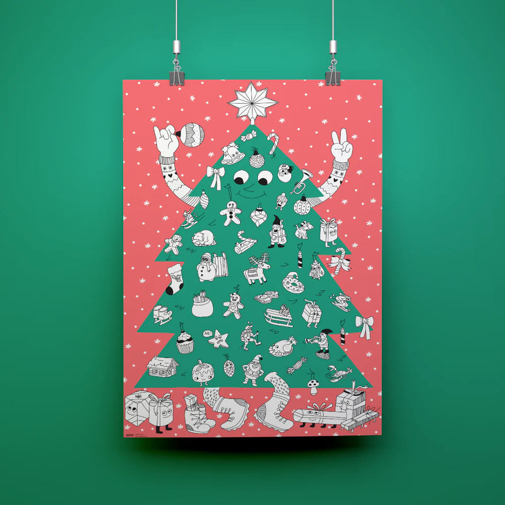Sapin géant à colorier – Image 4