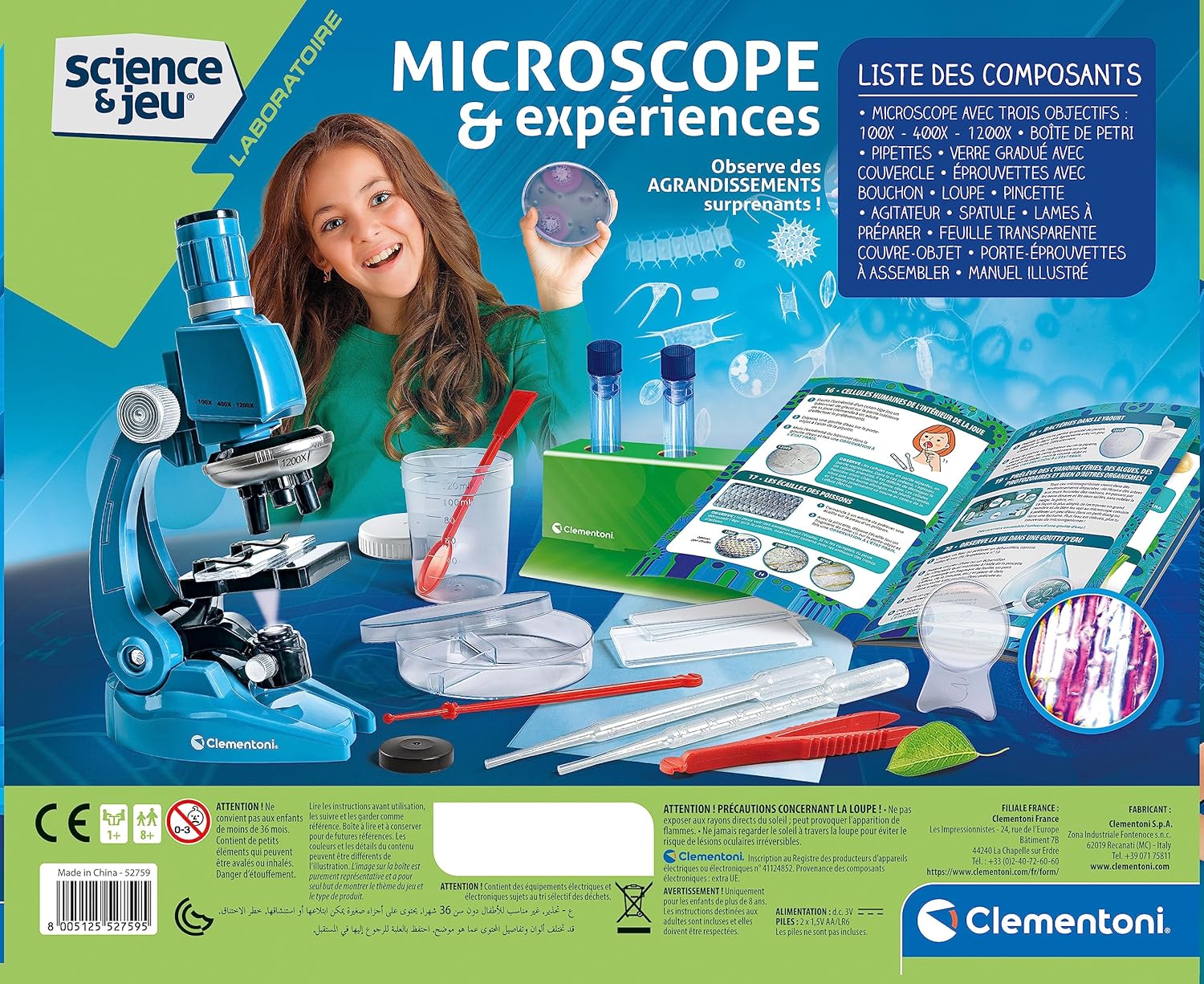 La science au microscope pour enfant CLEMENTONI – Image 4