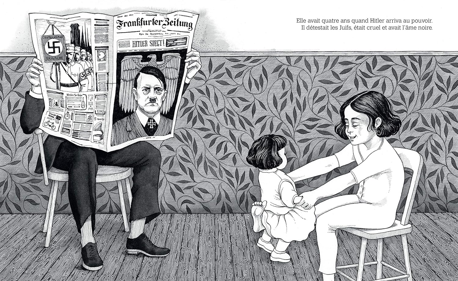 Livre Petite et grande / Anne frank – Image 2