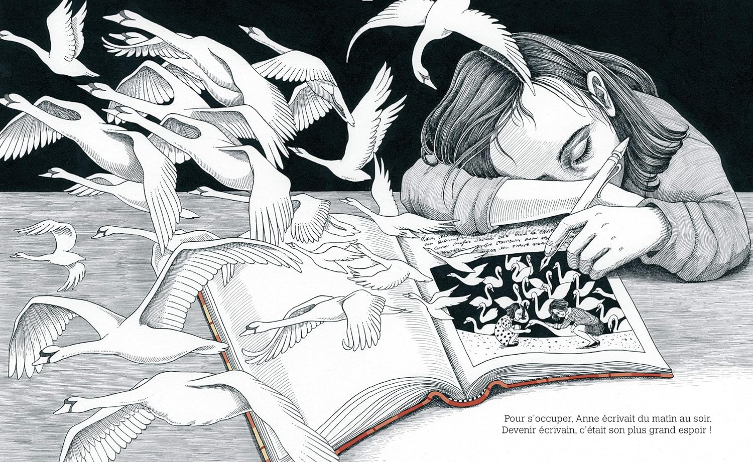Livre Petite et grande / Anne frank – Image 3