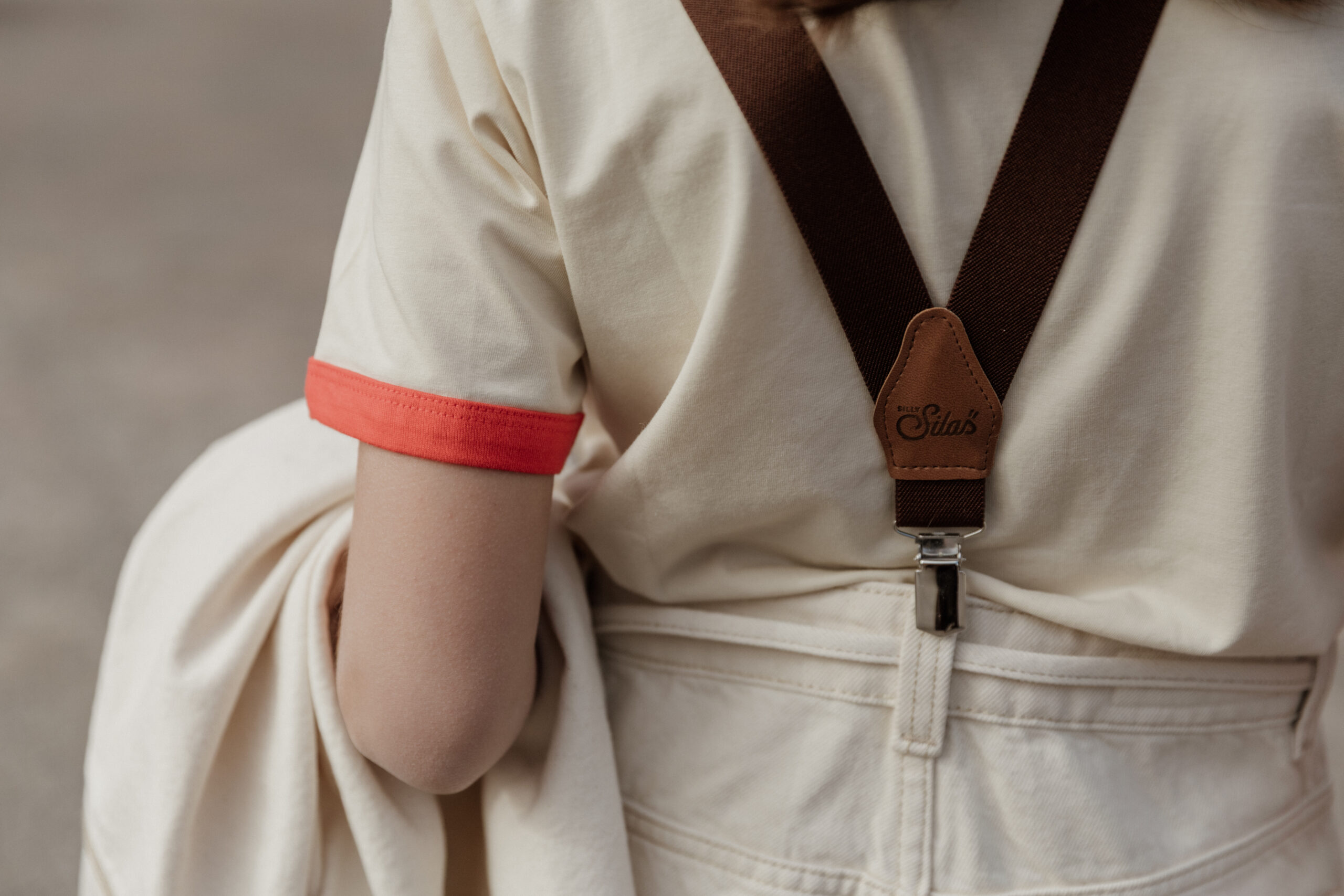 Bretelles enfant / Marron – Image 5
