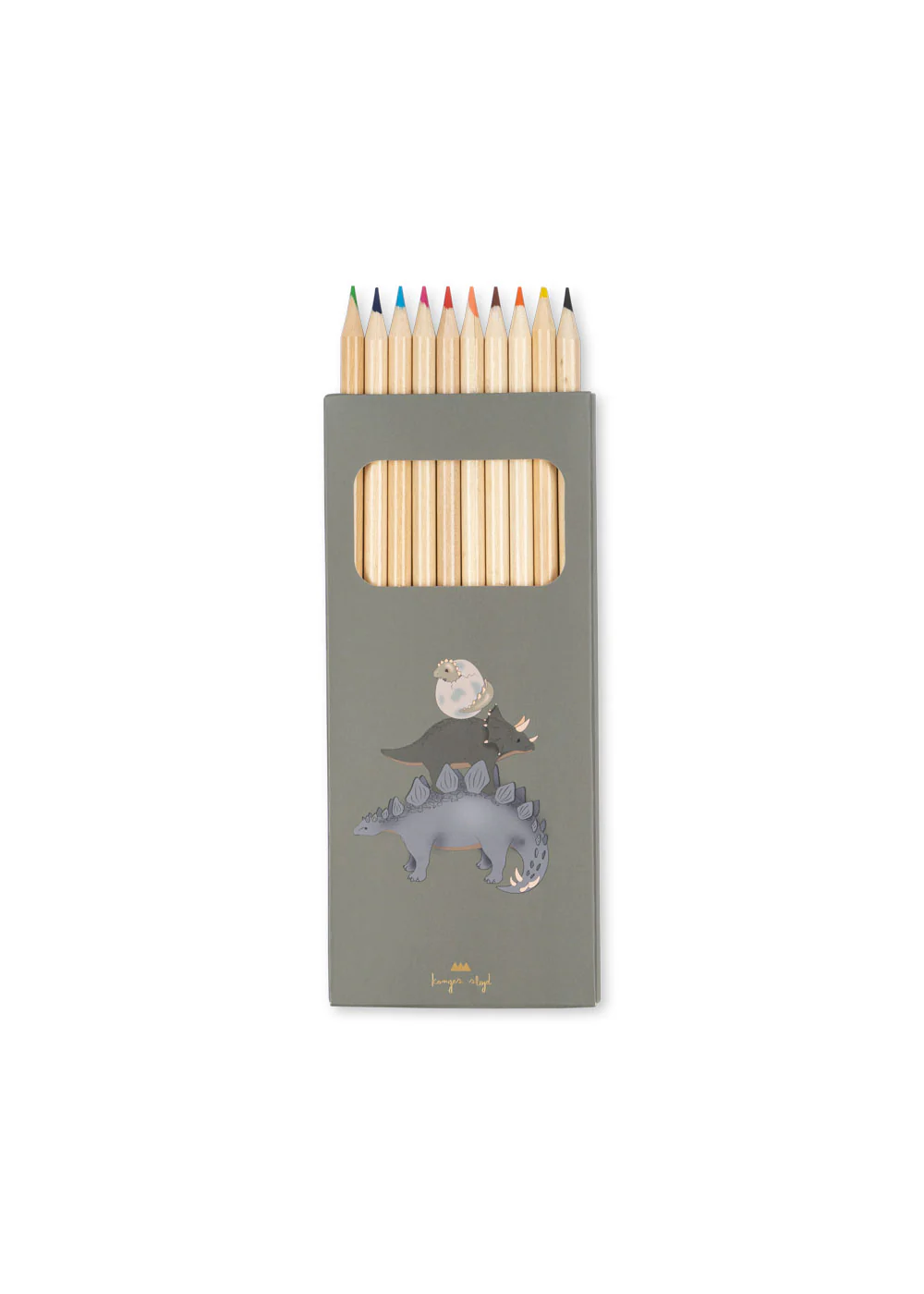 Cahier de coloriage et crayons de couleurs / Dinosaure – Image 3