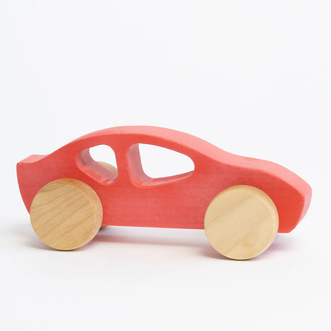 BOLIDE ROUGE EN BOIS