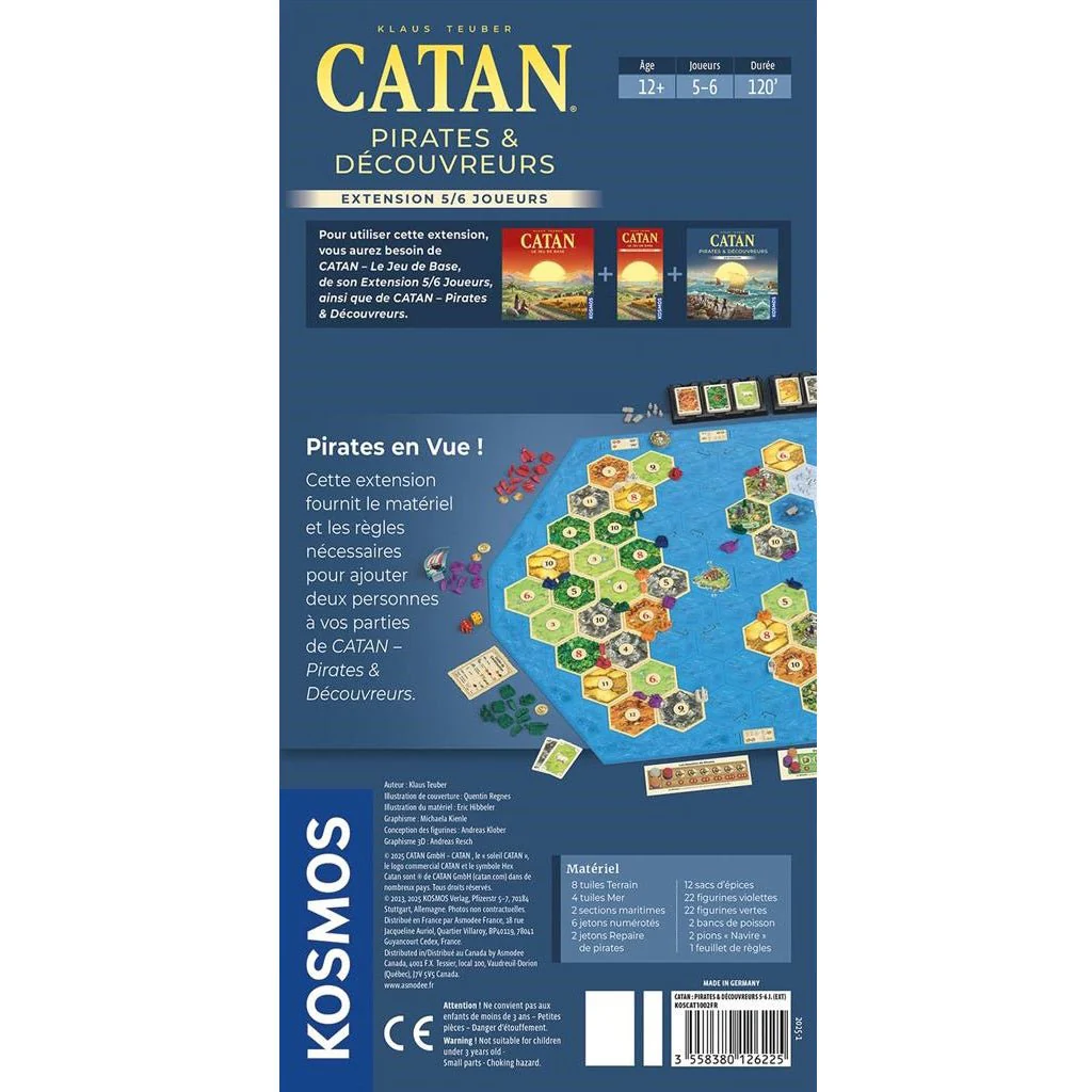 Catan - Pirates & Découvreurs - 5/6 joueurs (Ext.) (Edition 2025) – Image 3