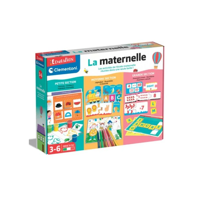 JEU ÉDUCATIF LA MATERNELLE