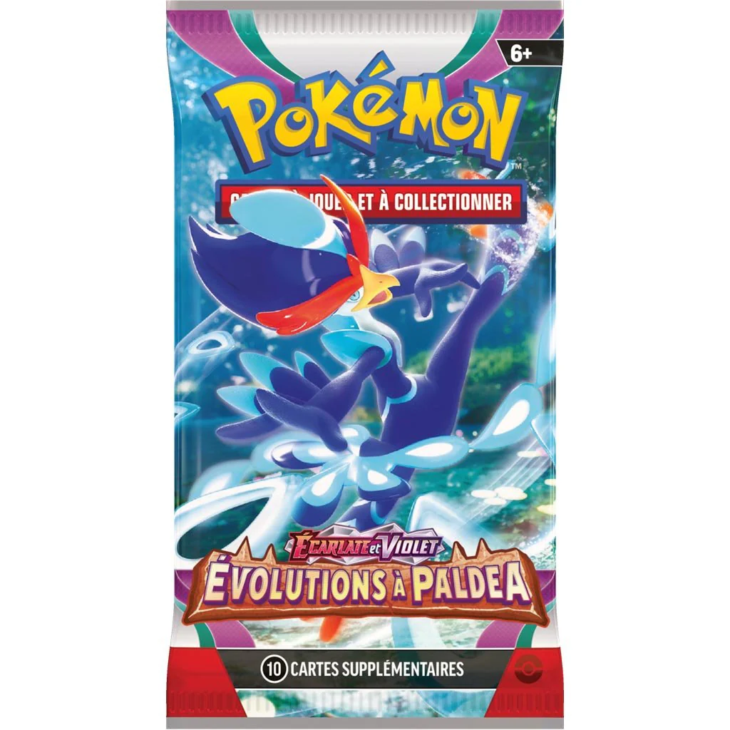 Pokémon EV02 : Ecarlate et Violet - Evolutions à Paldea - Booster – Image 3