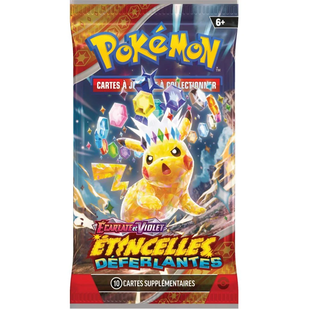 Pokémon EV08 : Ecarlate et Violet - Étincelles Déferlantes - Booster