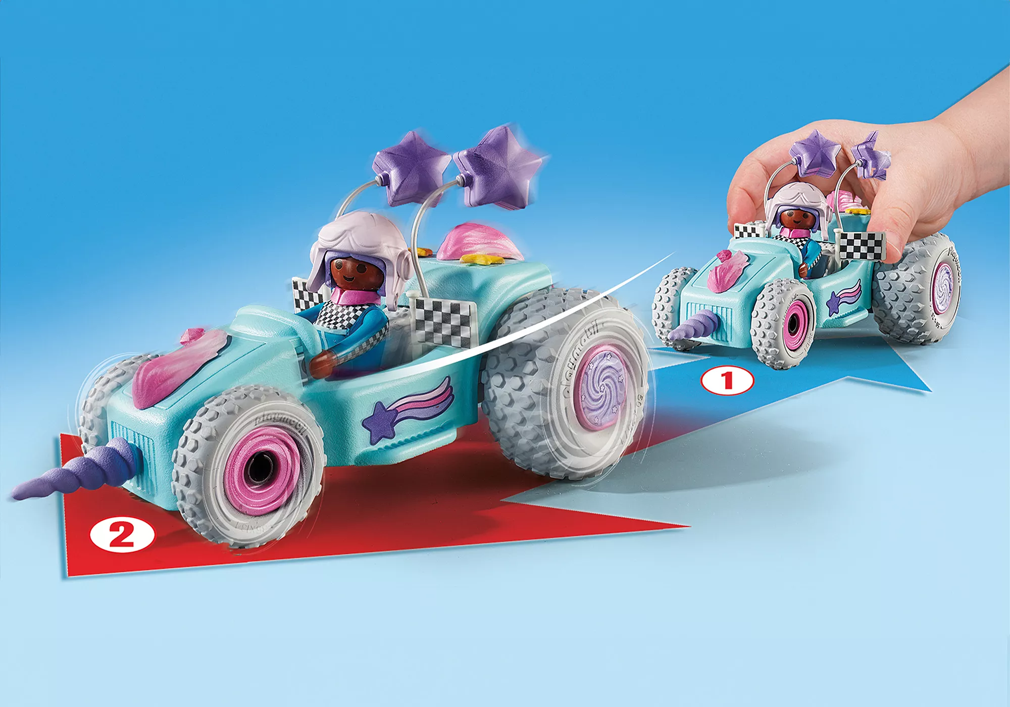 JEUNE FILLE LICORNE ET KART – Image 3