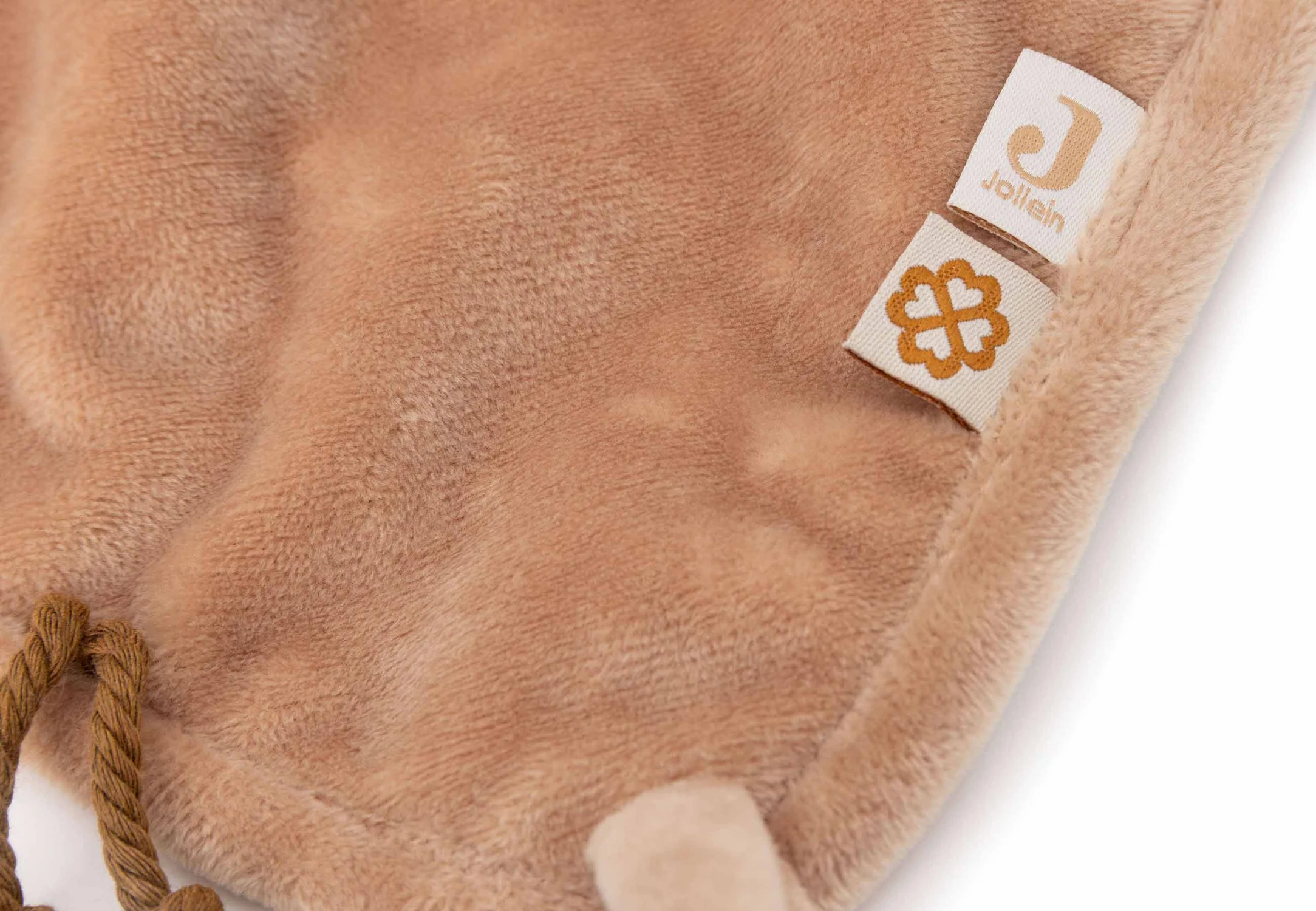 Attache tétine Teddy lapin / Biscuit – Image 3
