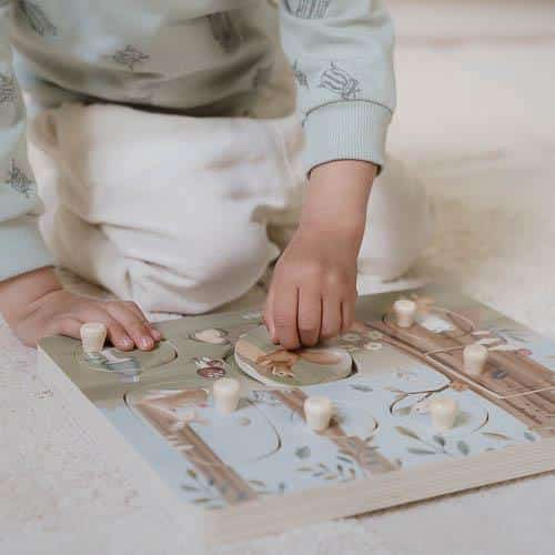 PUZZLE SONORE FORÊT Little Dutch – Image 3