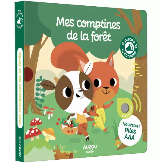 Mes premiers sonores / Mes comptines de la forêt
