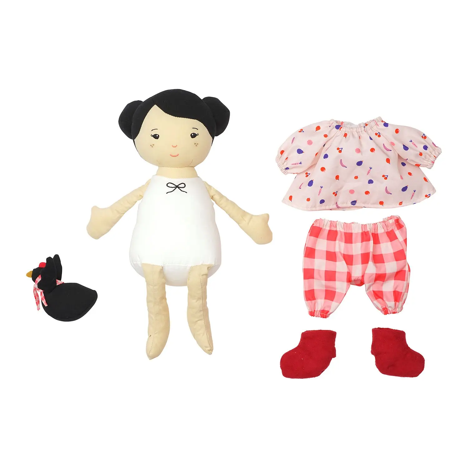 POUPÉE EN PELUCHE NICO AVEC SA POULE "PLAYDATE FRIENDS" – Image 3