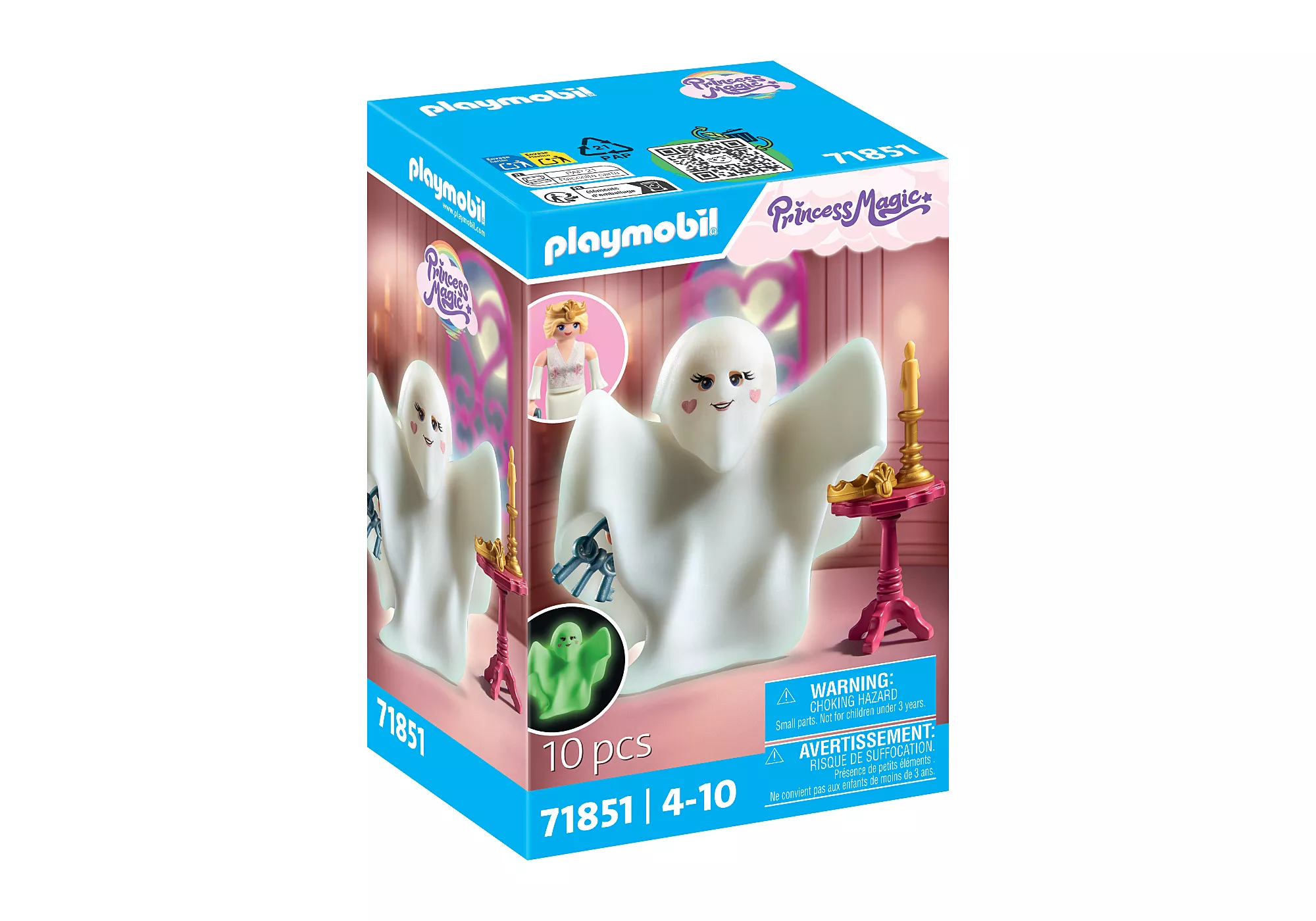 PRINCESSE ET DÉGUISEMENT FANTÔME PHOSPHORESCENT "PRINCESS MAGIC" – Image 3