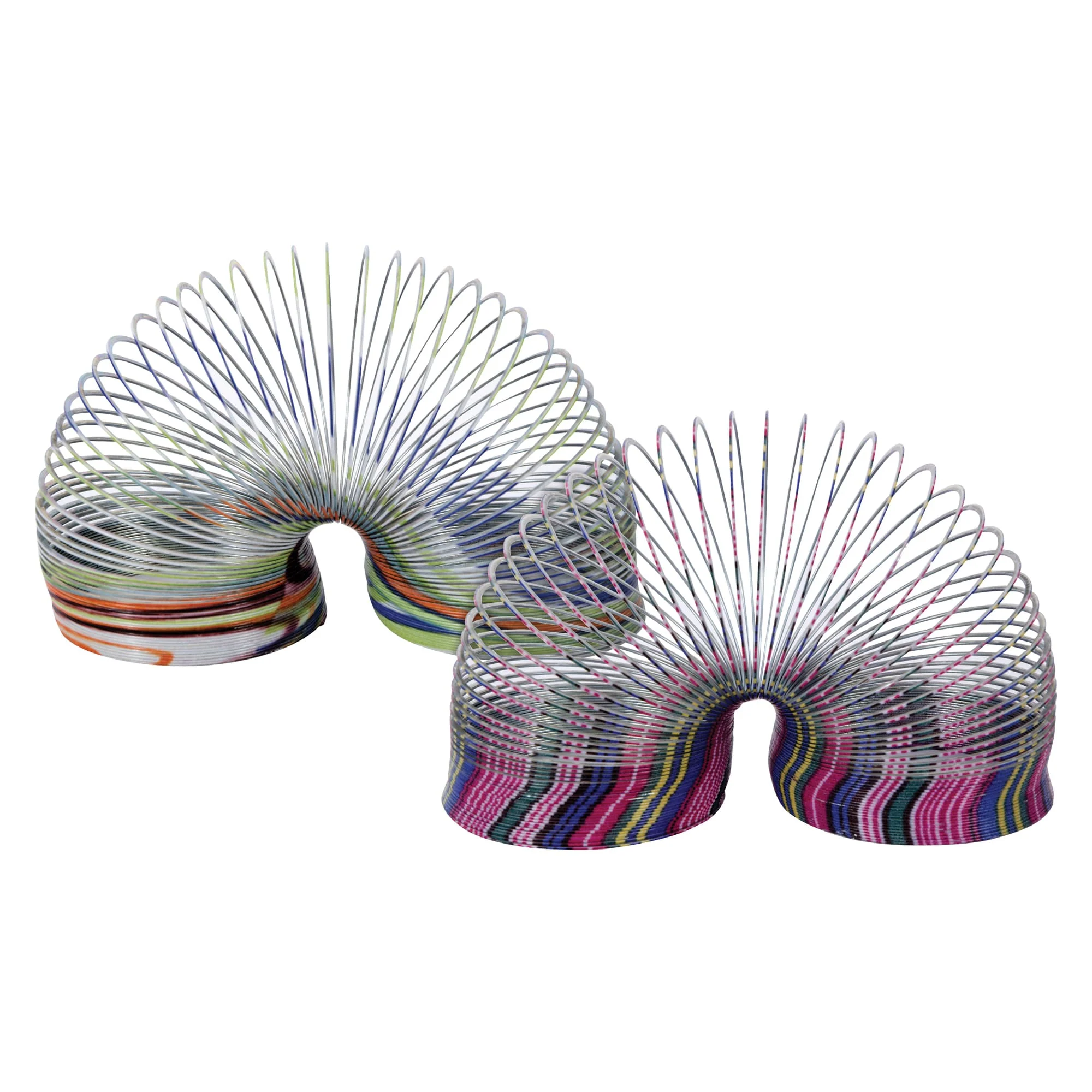 SLINKY EN MÉTAL À MOTIF COLORÉ – Image 3