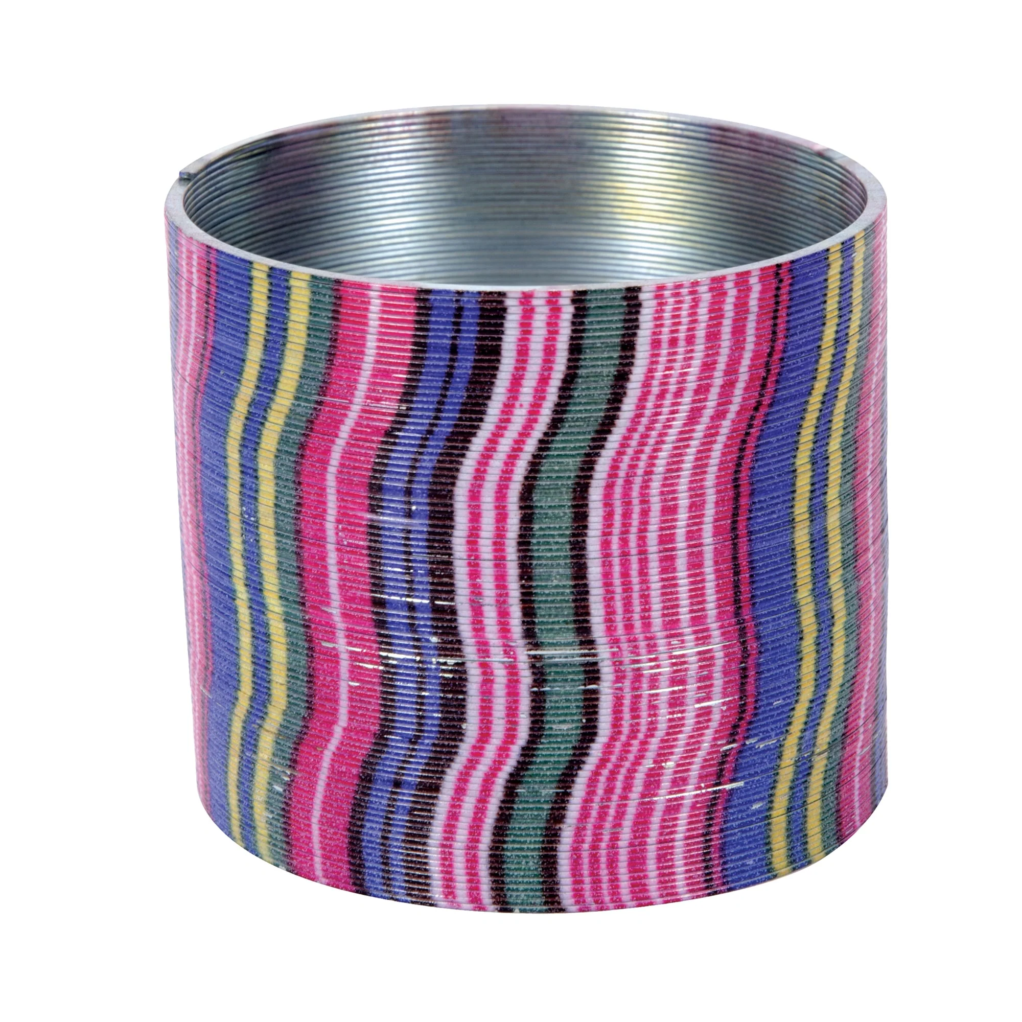 SLINKY EN MÉTAL À MOTIF COLORÉ