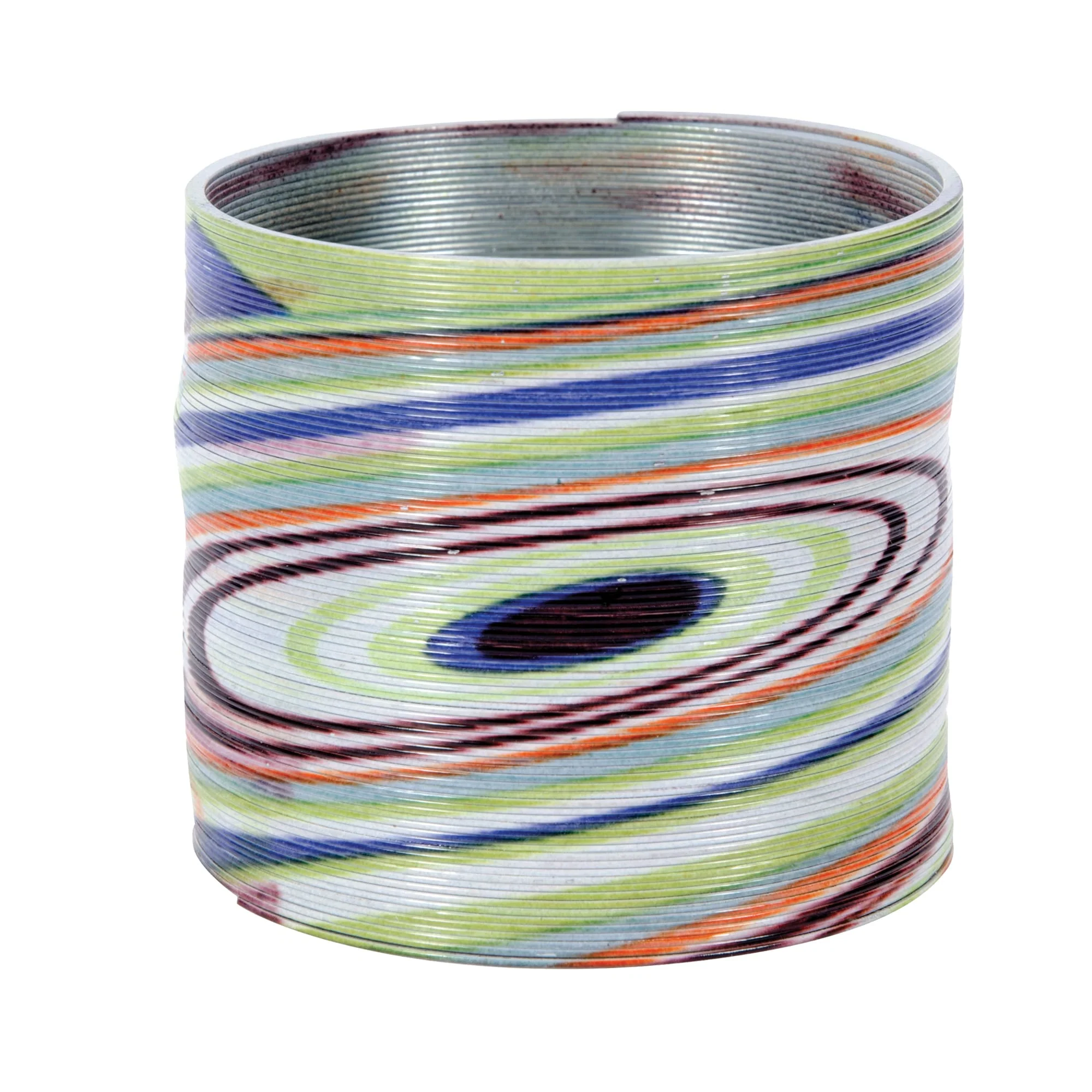 SLINKY EN MÉTAL À MOTIF COLORÉ – Image 2