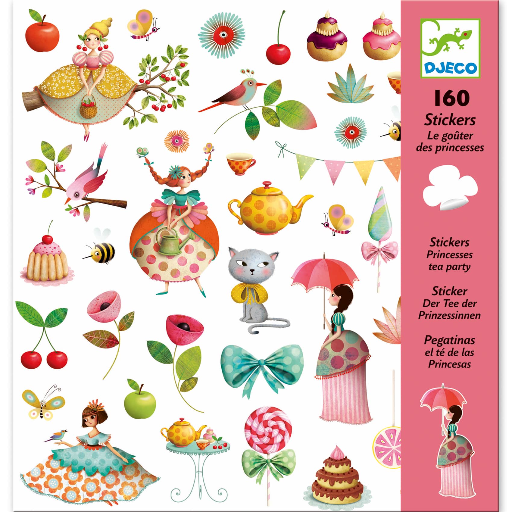 STICKERS PRINCESSES DJ08884 Djeco