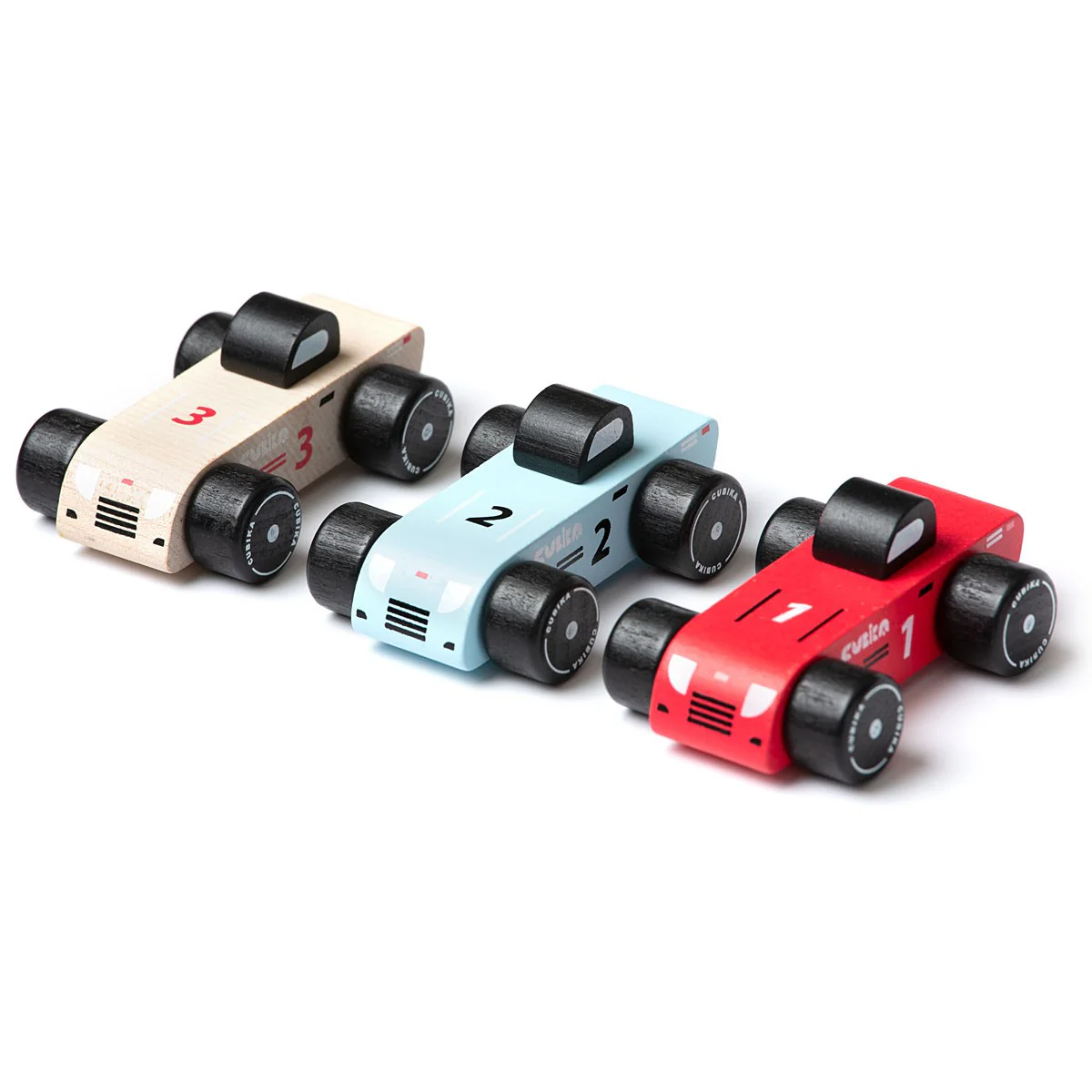 VOITURES DE COURSES EN BOIS – Image 2